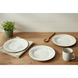 China Pearl Edinburgh Fine China Salad Plates Set of 3 Floral Basketweave 1985